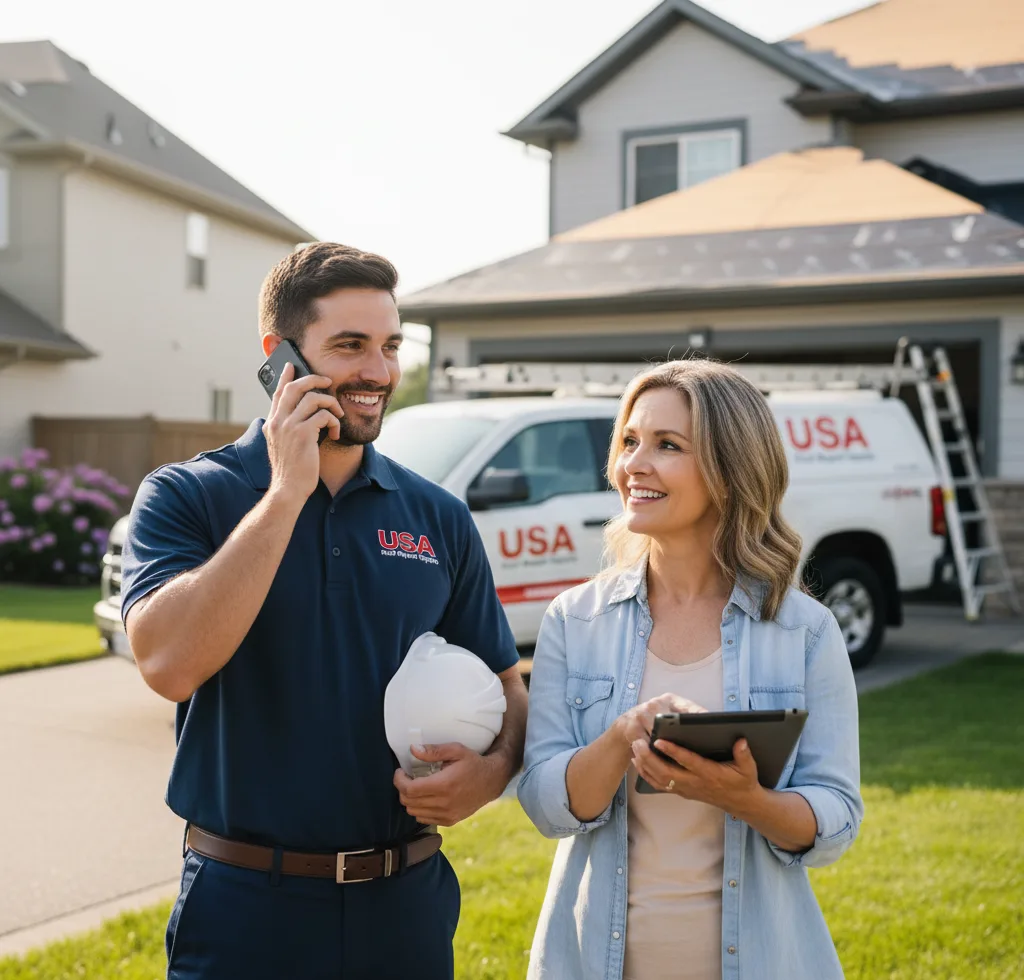USA Roof Repair Experts customer support in Montevallo